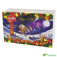 Промо-набор MARGO НГ "Олени" чай 250 г + Полотенце (35х50 см)