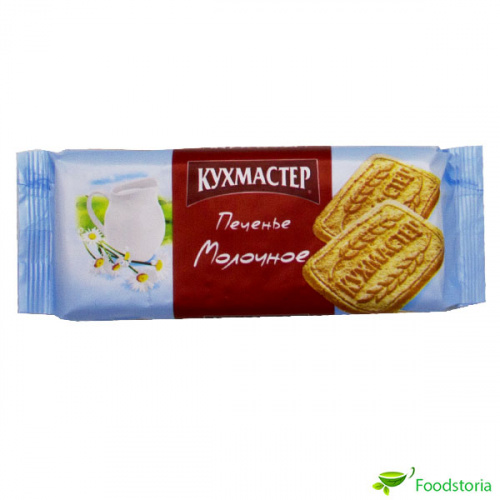 Печенье "Молочное" 170 г ГОСТ Кухмастер
