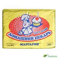 Маргарин Домашний пекарь 200 г (фольга) ГОСТ