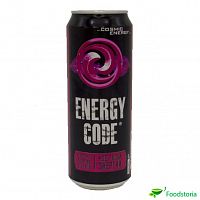 Энергетический напиток Energy Code Typhoon 0,45 л ГОСТ