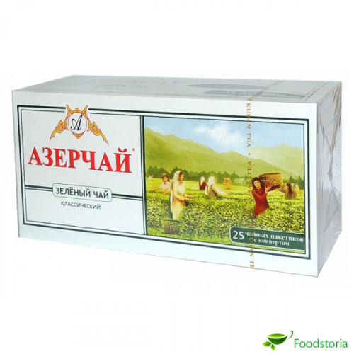 Чай Азерчай 25 п. зеленый классический